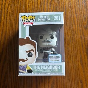 Hello Neighbor Black & White Barnes & Noble Exclusive Funko Pop Games 261